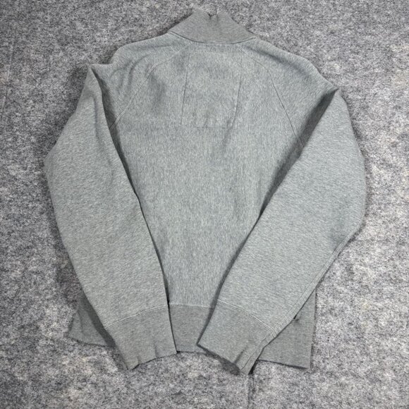 Abercrombie & Fitch Men's Y2K Light Gray High Neck Zip Up Jacket Size XL - Picture 10 of 16